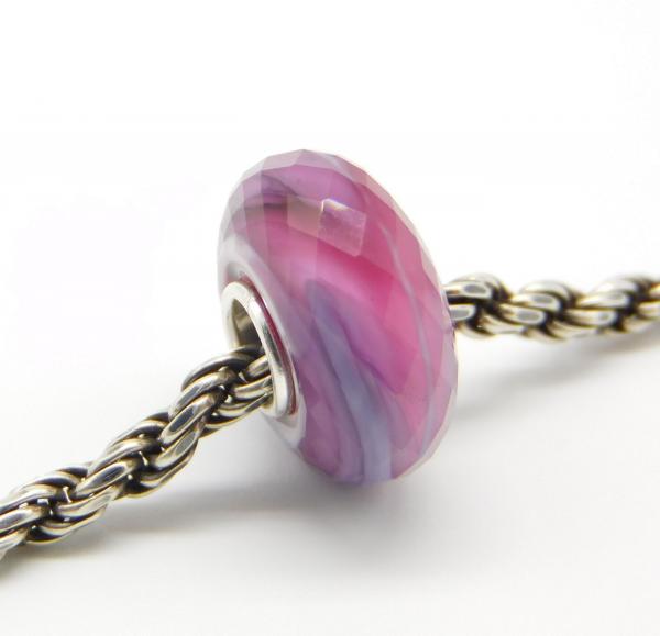 Blueberry Crush Fractal - Elfbeads Glas - Originalfoto